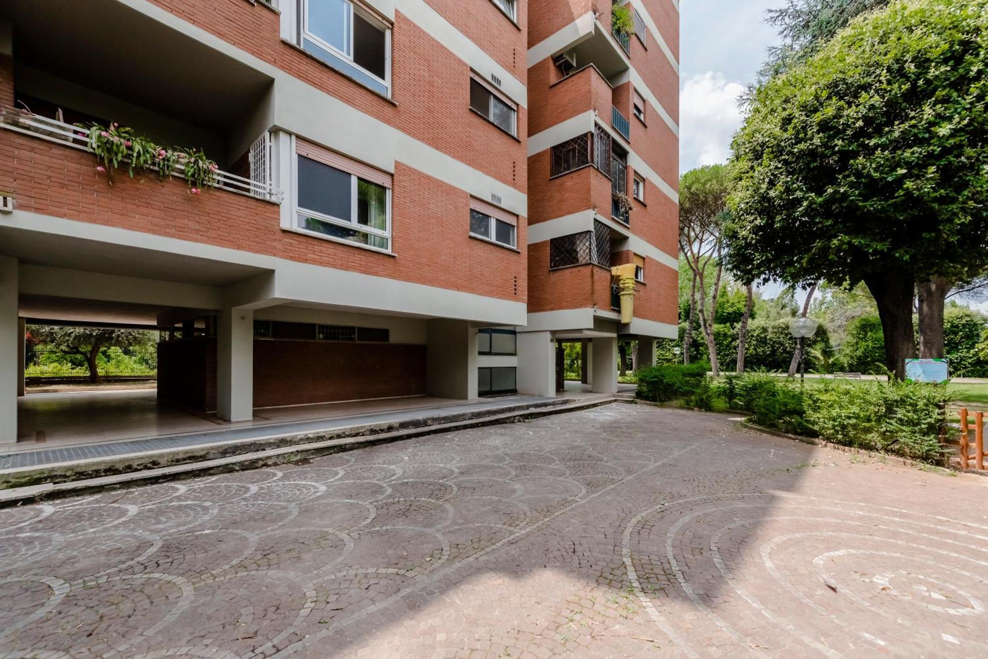 Apartamento Residenza Eres Eur Roma Exterior foto